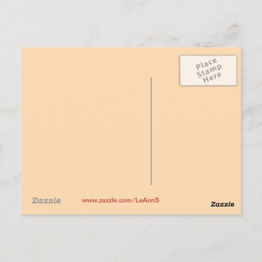  vriendschap voor twee kleine meisjes briefkaart (Achterkant)