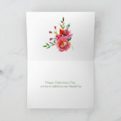 Vriendschap voor Valentijnsdag Kaart (Binnen)