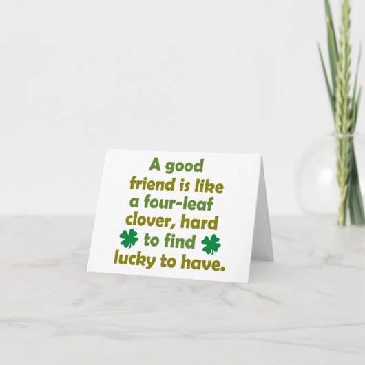 vriendschapcitaten bedankkaart (Voorkant)