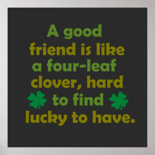 vriendschapcitaten poster