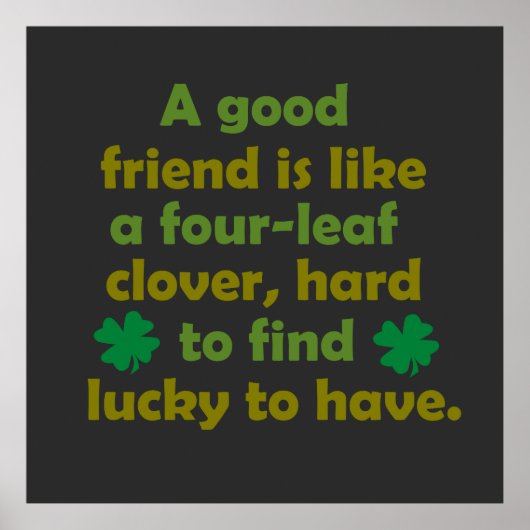 vriendschapcitaten poster (Voorkant)