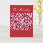 Vriendschapkaarten- Kaart (Gele Bloem)