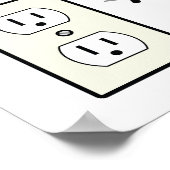 Vriendschappelijk Ongestopt Weddenschap Poster (Hoek)