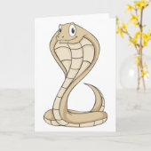 Vriendschappelijke Cobra Kaart (Gele Bloem)