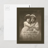  vriendschappelijke Inspirerend vriendschappelijke Briefkaart (Voorkant / Achterkant)