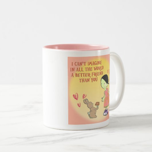 vriendschappelijke mok (Voorkant rechts)