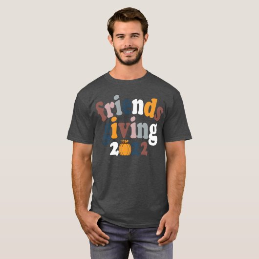 Vriendschappen geven Squadhanksgiving Vriendschap  T-shirt (Voorkant volledig)