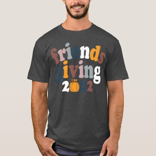 Vriendschappen geven Squadhanksgiving Vriendschap  T-shirt (Voorkant)