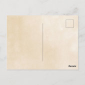 Vriendschappen geven Woodland Dieren Herfst Blader Briefkaart (Achterkant)