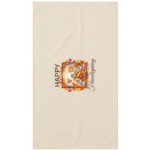 Vriendschappen geven Woodland Dieren Herfst Blader Tafelkleed (Voorkant)