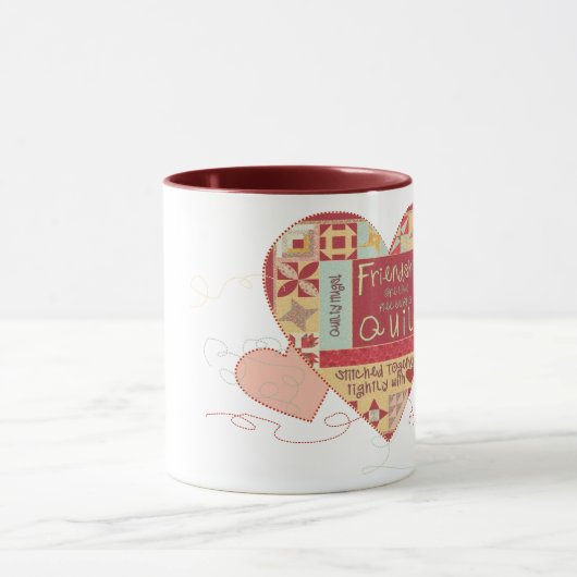 Vriendschappen zijn als kanteltjes koffiekruipers  mok (Midden)