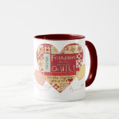 Vriendschappen zijn als kanteltjes koffiekruipers  mok (Voorkant rechts)