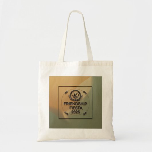 Vriendschaps Amber Fiesta Tote Bag (Voorkant)