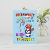 Vriendschaps Groet Is Het Grootste Levensschat (Staand voorkant)