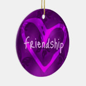 Vriendschaps Hart Ornament (Rechts)