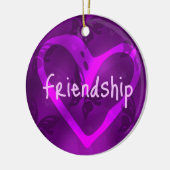 Vriendschaps Hart Ornament (Links)