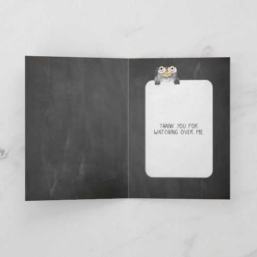 vriendschaps madeliefjes op bord kaart (Binnen)