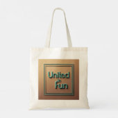 Vriendschaps Oker Fiesta Tote Bag (Achterkant)