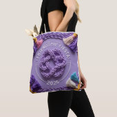 Vriendschaps Raffia Feest Tote Bag (Dichtbij)