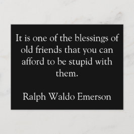 Vriendschapsaanhalend briefkaart