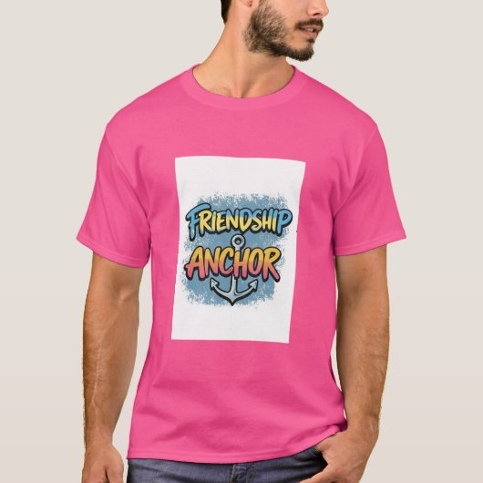 vriendschapsanker t-shirt (Voorkant)