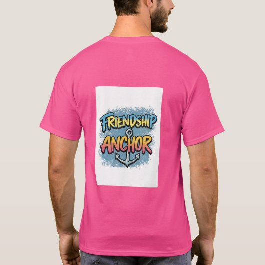vriendschapsanker t-shirt (Achterkant)