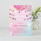 Vriendschapsarmband in mijn ballet uit de danstijd kaart (Staand voorkant)