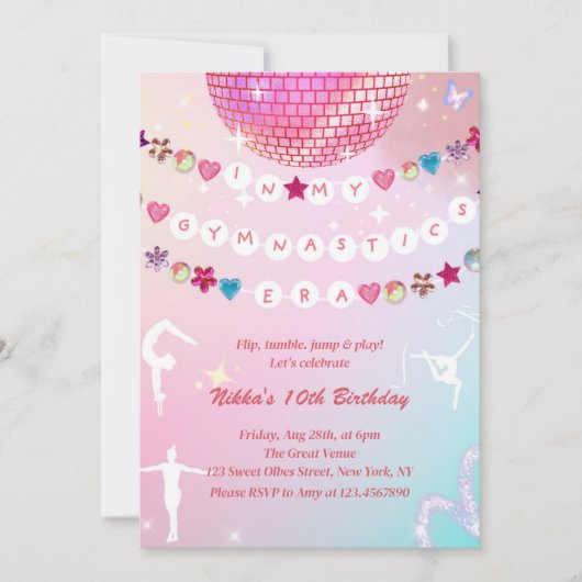 Vriendschapsarmband In Mijn Turntijdperk Kaart (Voorkant)