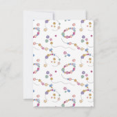 Vriendschapsarmband Meisje Sieraden Kinderen Geper Bedankkaart (Achterkant)