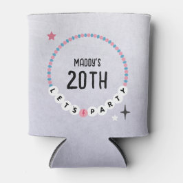 Vriendschapsarmband Paarse Verjaardag Blikjeskoeler