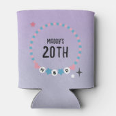 Vriendschapsarmband Paarse Verjaardag Blikjeskoeler (Achterkant)