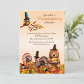 Vriendschapsbijeenkomst Uitnodiging (Staand voorkant)