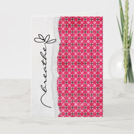 vriendschapsbloem kaart (Voorkant)