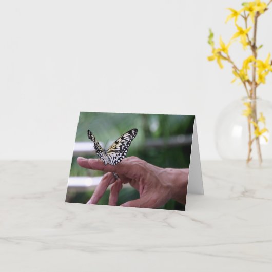 vriendschapsbriefkaart kaart (Gele Bloem)