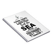 Vriendschapscitaat goede schepen beste verjaardag notitieboek (Rechterzijde)