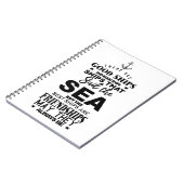 Vriendschapscitaat goede schepen beste verjaardag notitieboek (Linkerzijde)