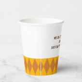 Vriendschapscitaat Paper Cup Papieren Bekers (Rechts)