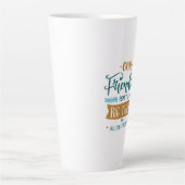 Vriendschapsdag belangrijk latte mok (Voorkant)