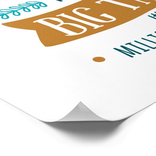 Vriendschapsdag belangrijk poster (Hoek)