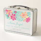 Vriendschapsdag gepersonaliseerde tinopslag (Voorkant)