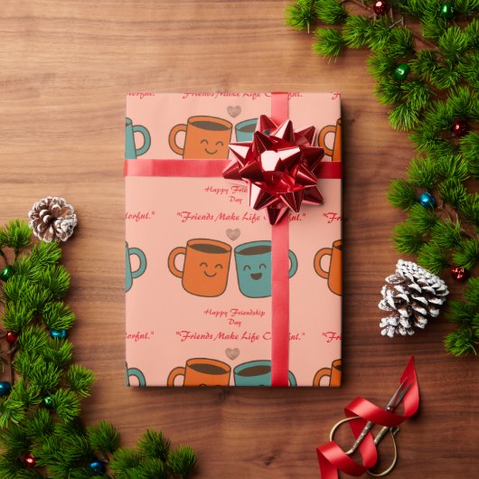 Vriendschapsdag Inpakpapier (Feestdagen Geschenken)