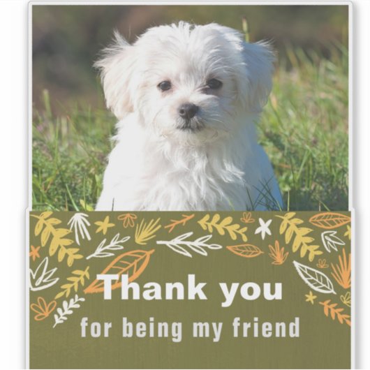 Vriendschapsdag Sticker (Voorkant)