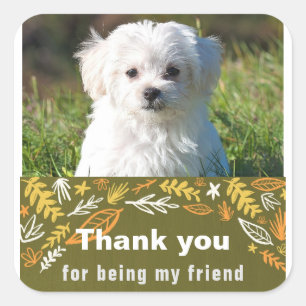 Vriendschapsdag Vierkante Sticker