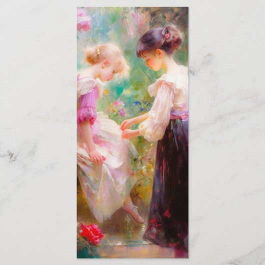 Vriendschapsdier Bladwijzer Menu (Voorkant)