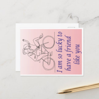 Vriendschapsdier Wenskaart Briefkaart