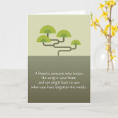 Vriendschapsdier Wenskaarten Kaart (Gele Bloem)