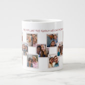 Vriendschapsfoto collage keramische Mok (Voorkant)