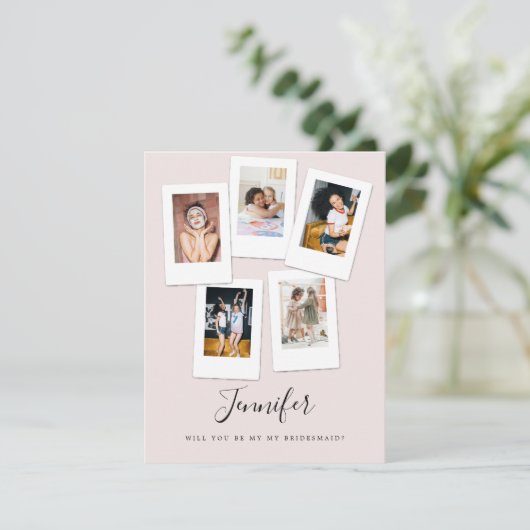 Vriendschapsfoto's worden mijn briefkaart (Staand voorkant)