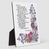 vriendschapsgedicht fotoplaat (Zijkant)