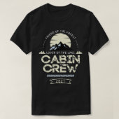 Vriendschapsgroep Cabin Crew Vluchtelingenvlucht A T-shirt (Design voorkant)
